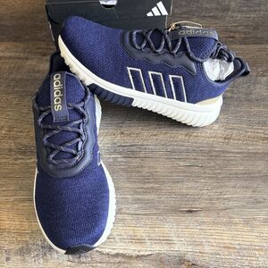 Adidas Kaptir Flow 2.0 Women's Size 8 Running Shoes Navy White Athletic
